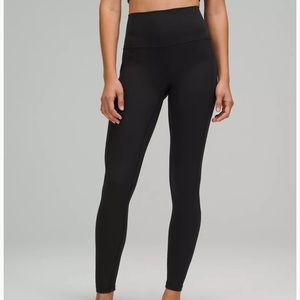 lululemon black 28" align leggings
